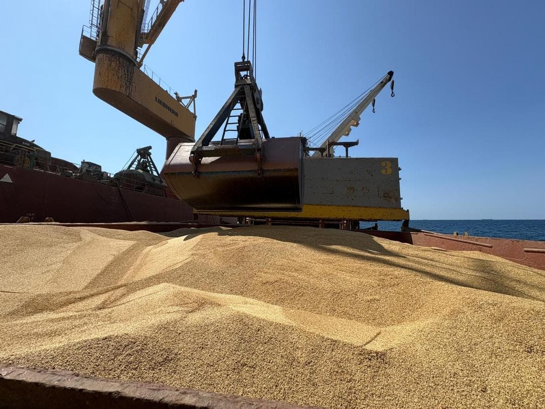Cargo at sea